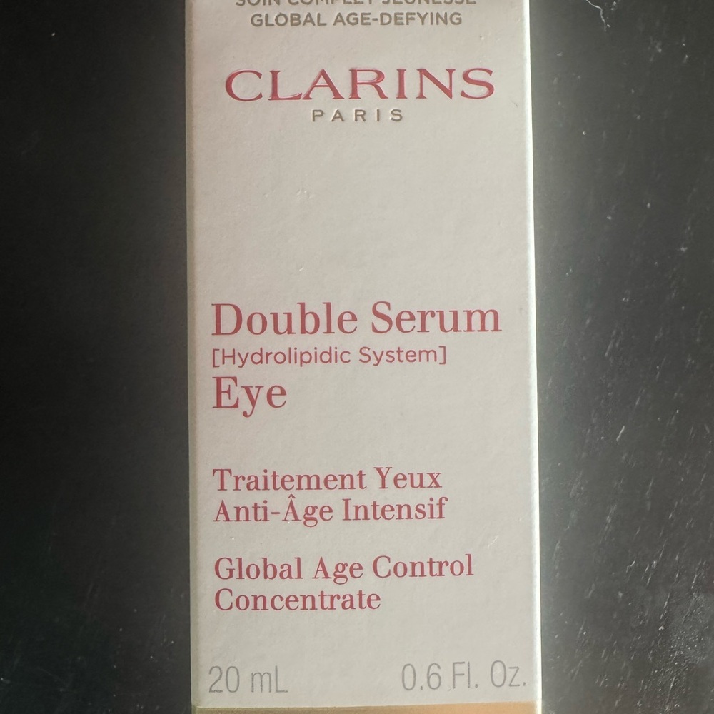 NIB Clarins Double Serum Eye - Full Size 
20ml 0.6 Fl. oz.